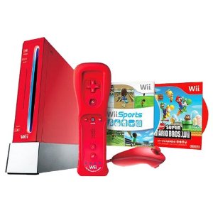 Red Nintendo Wii Sale