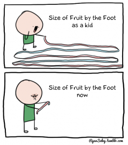 Fruit by the Foot Then and Now